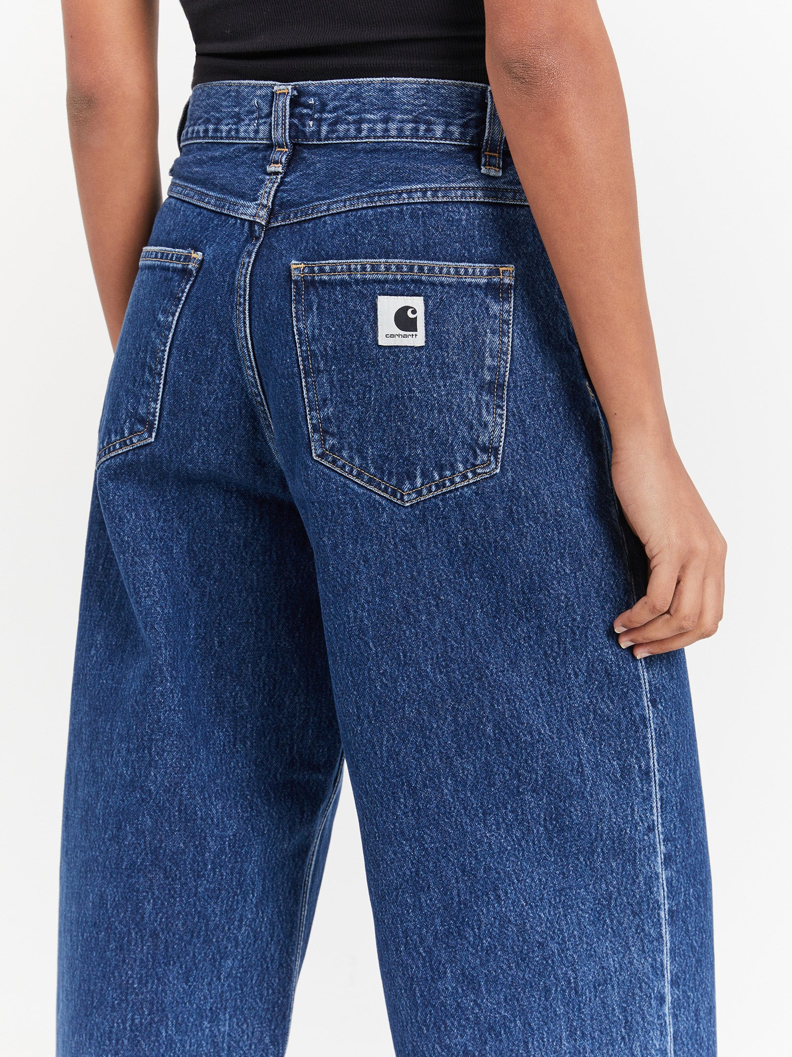 Carhartt Wip Jane Pants Blue Glue Store - Main Image