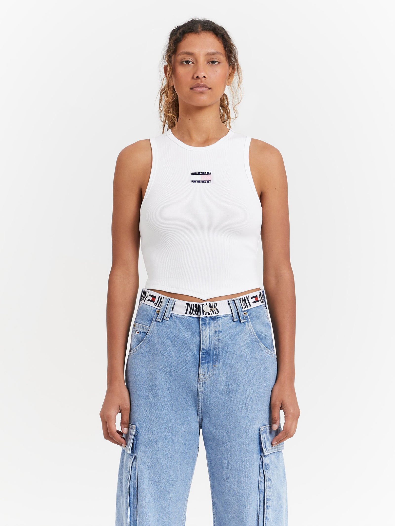 Pop Badge Handkerchief Top