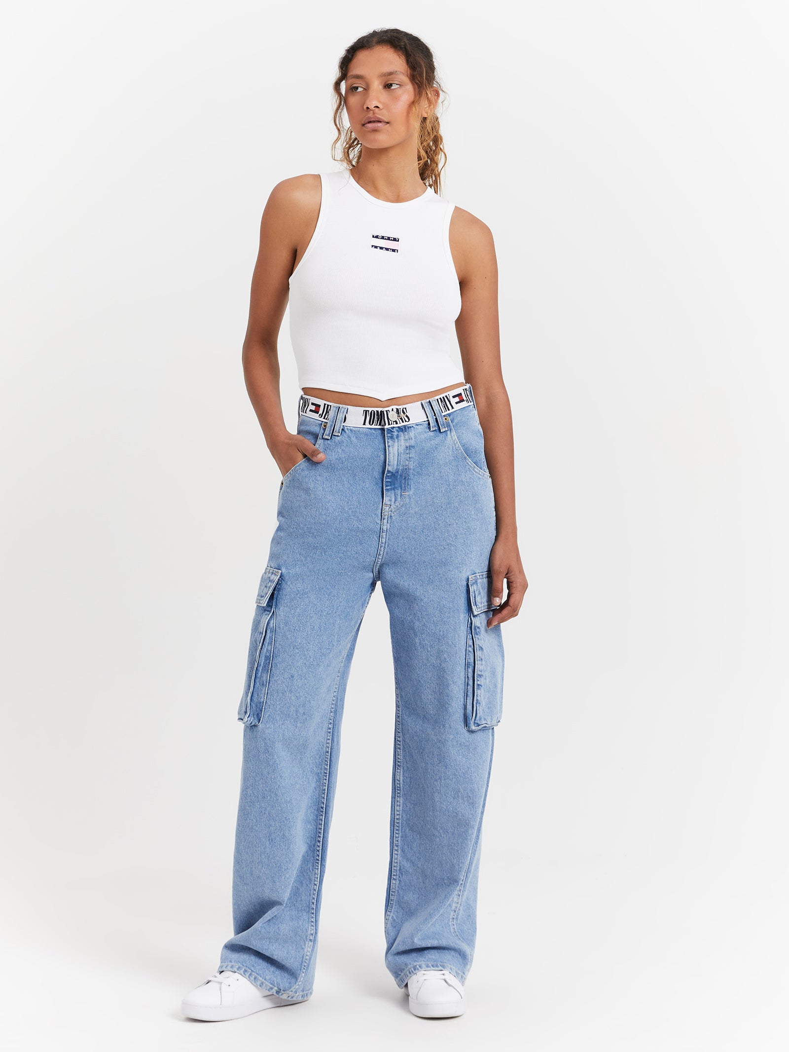 Pop Badge Handkerchief Top