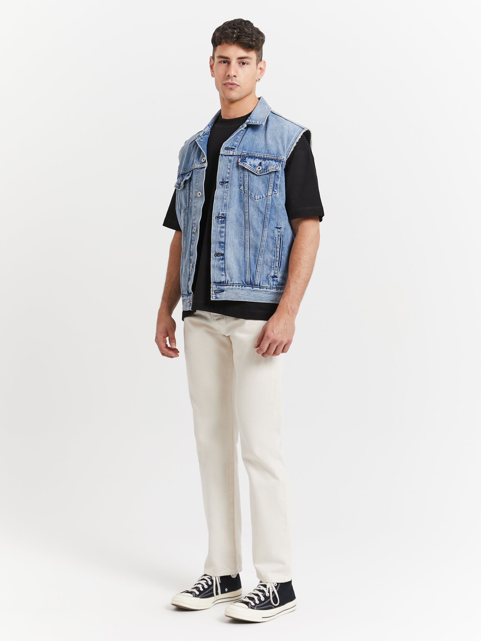 Relaxed Trucker Vest