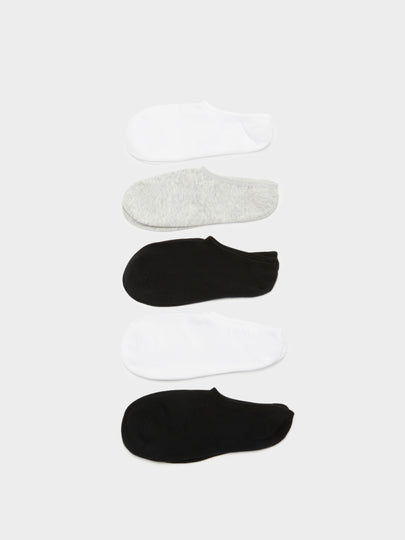 5 Pairs of Classic Invisible Socks