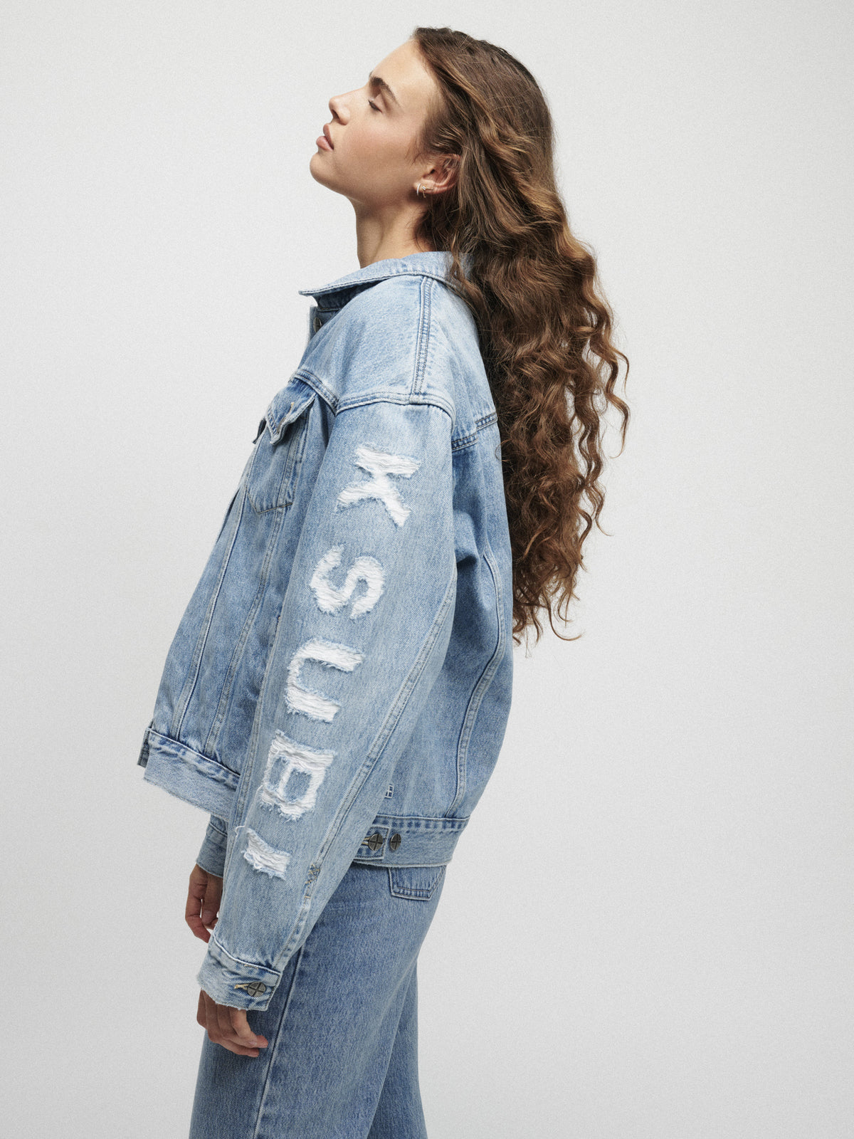 Ksubi Oversized Jacket Torn Up | Denim