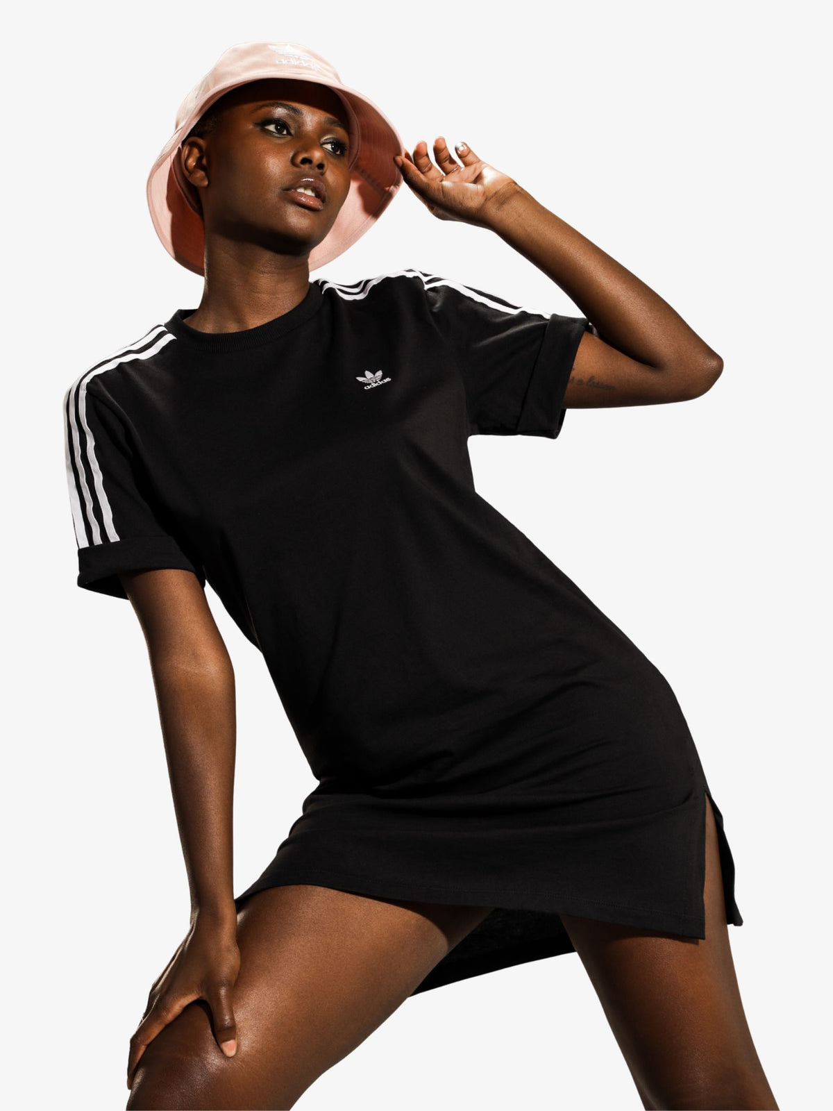 Adidas Adidas T-Shirt Dress Black | Glue Store Adidas Adidas T-Shirt Dress Black | Glue Store