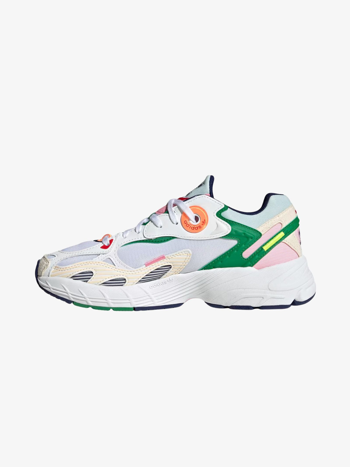 Adidas Astir Shoes | Cloud White/Green/Bliss Orange