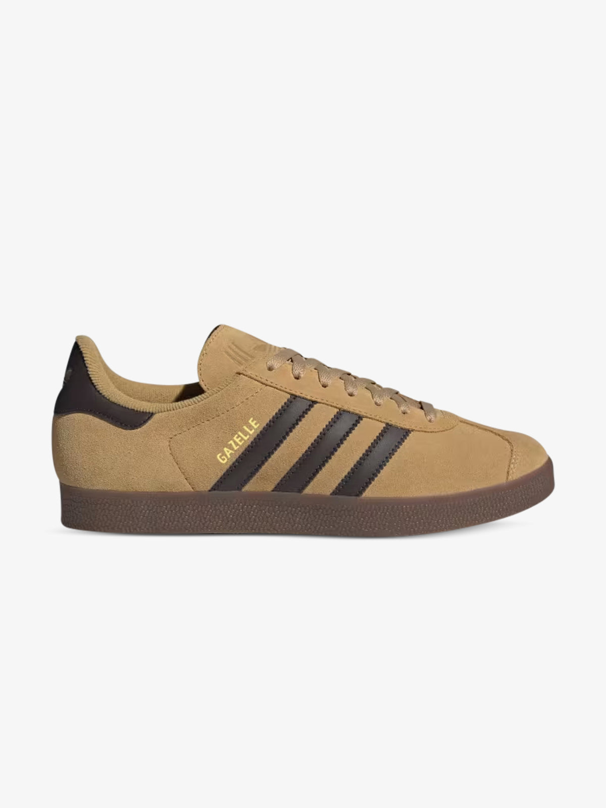 Adidas Men's Gazelle Shoes | Golden beige/Dark brown/Gold