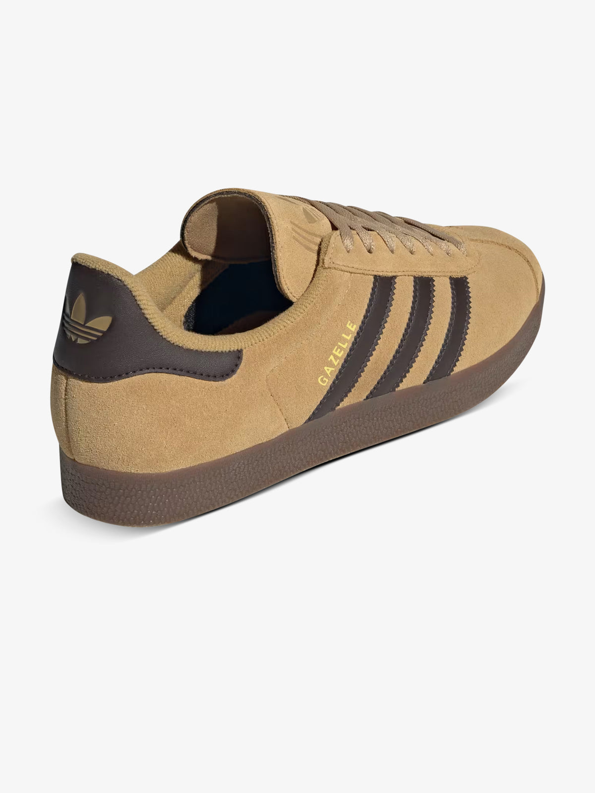 Adidas Men's Gazelle Shoes | Golden beige/Dark brown/Gold
