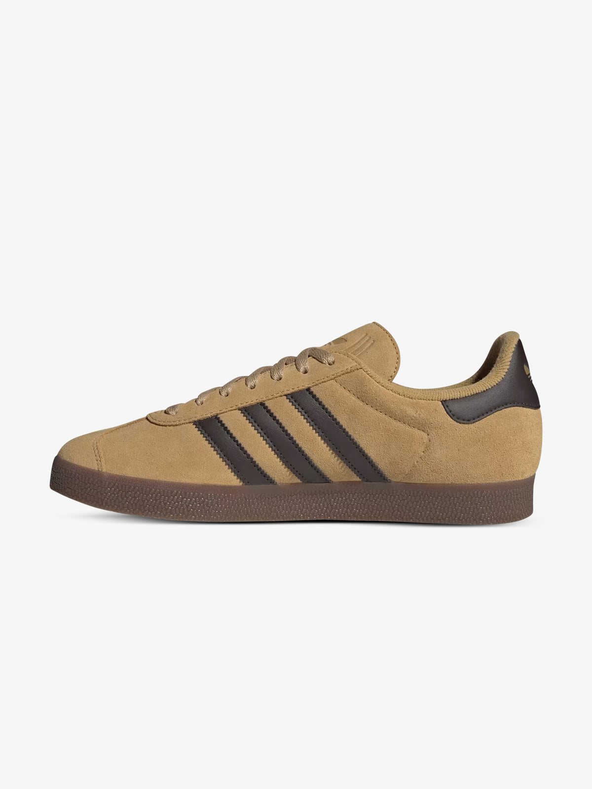 Adidas Men's Gazelle Shoes | Golden beige/Dark brown/Gold