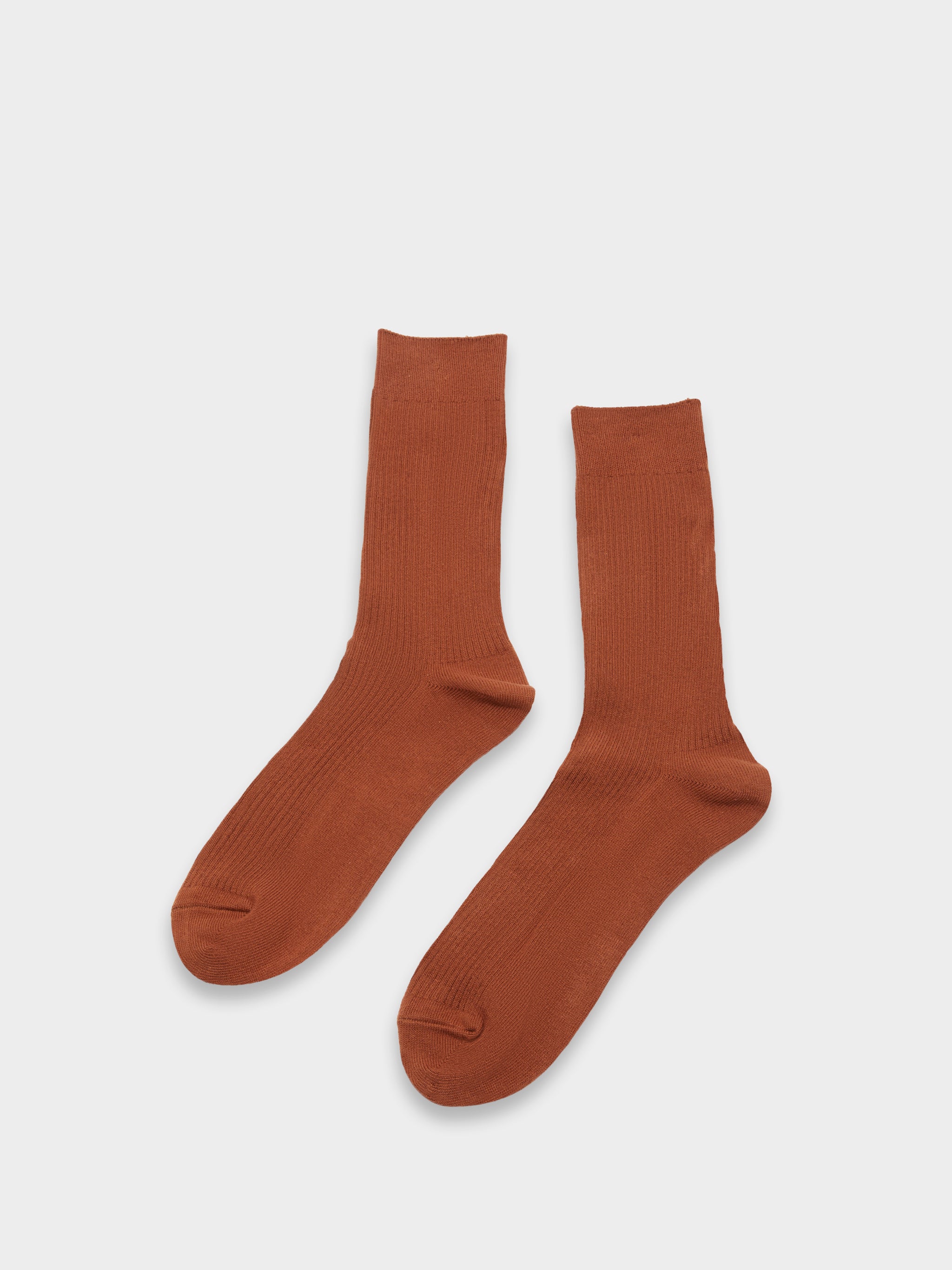 Article One 1 Pair of Everyday Socks Rust | Glue Store
