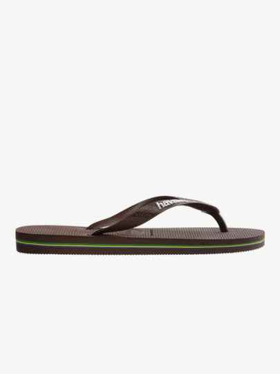 Unisex Brazil Logo Flip Flops