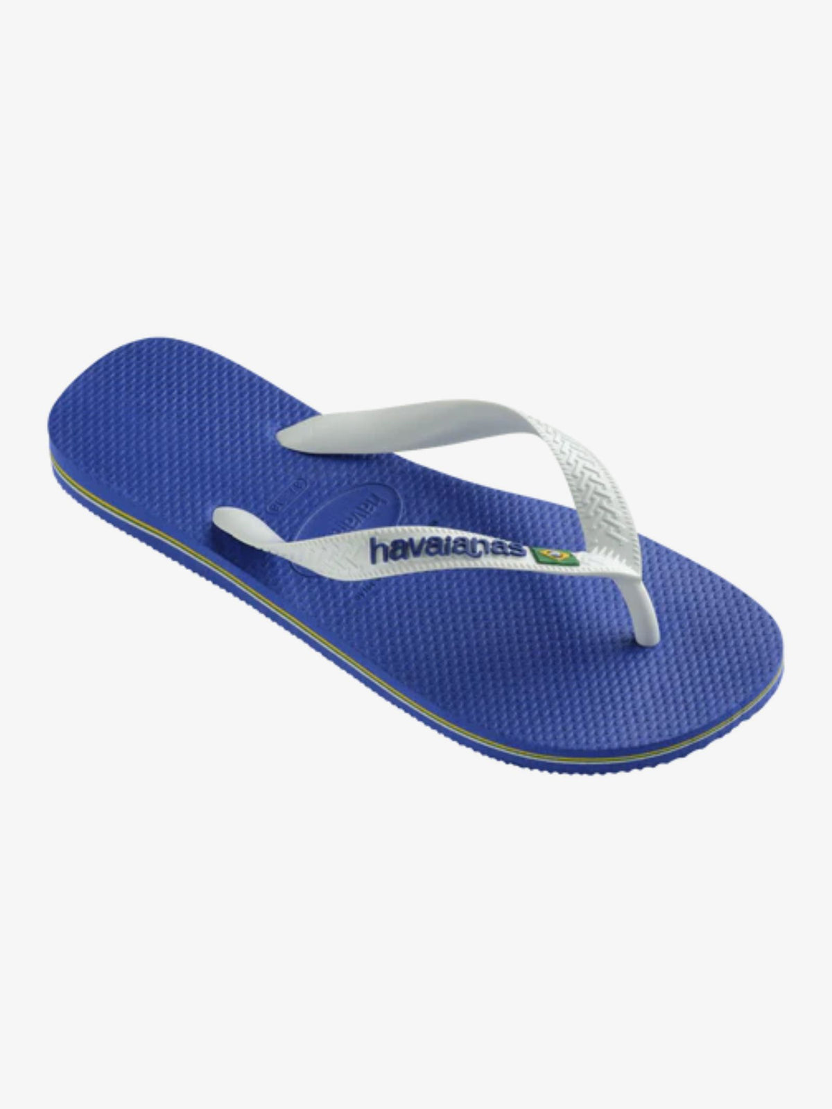 Havaianas Unisex Brazil Logo Flip Flops | Marine Blue