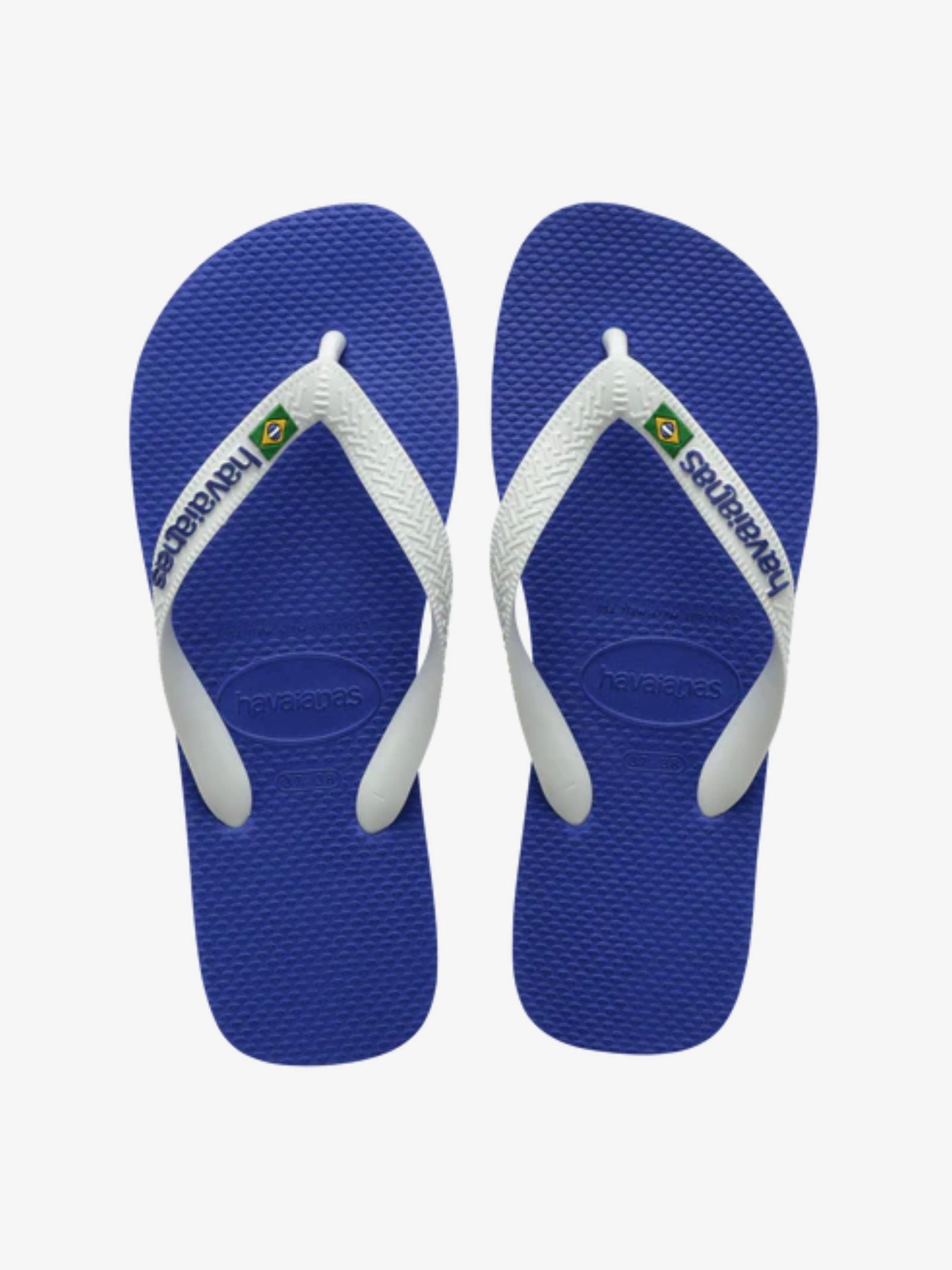 Unisex Brazil Logo Flip Flops