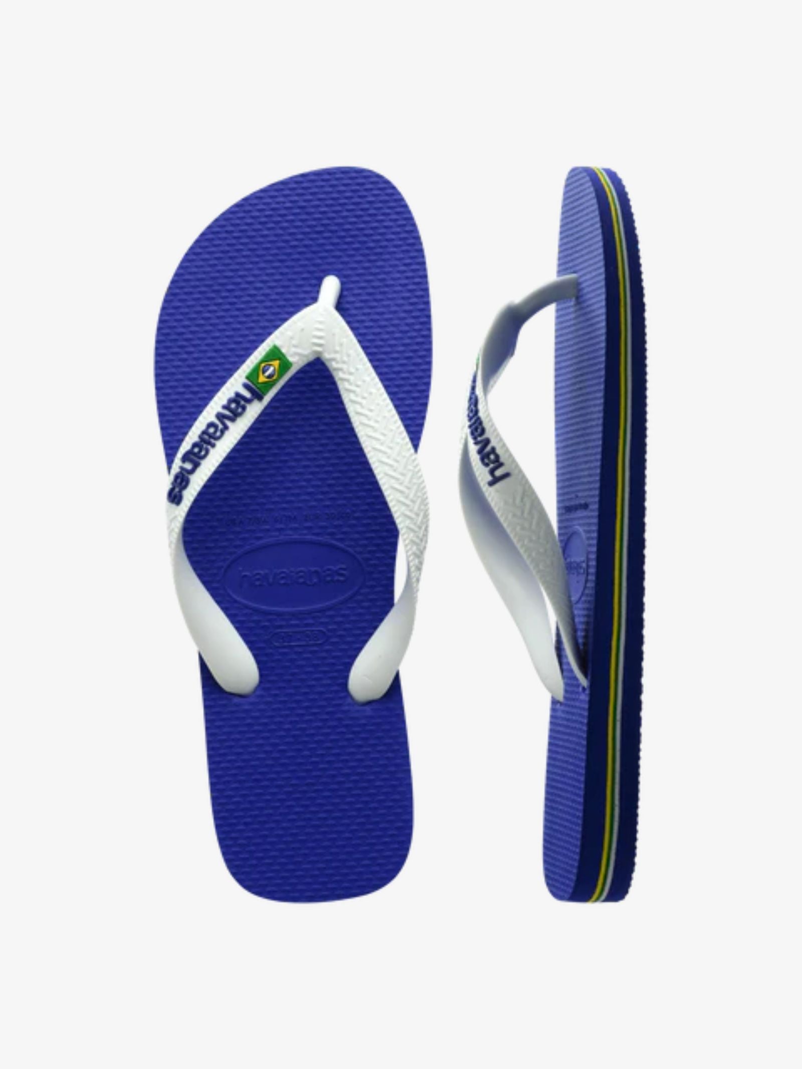 Unisex Brazil Logo Flip Flops