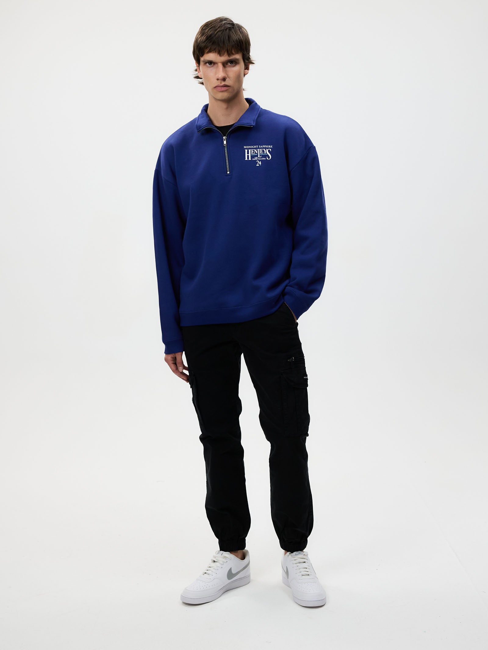 Midnight Sapphire Quarter Zip