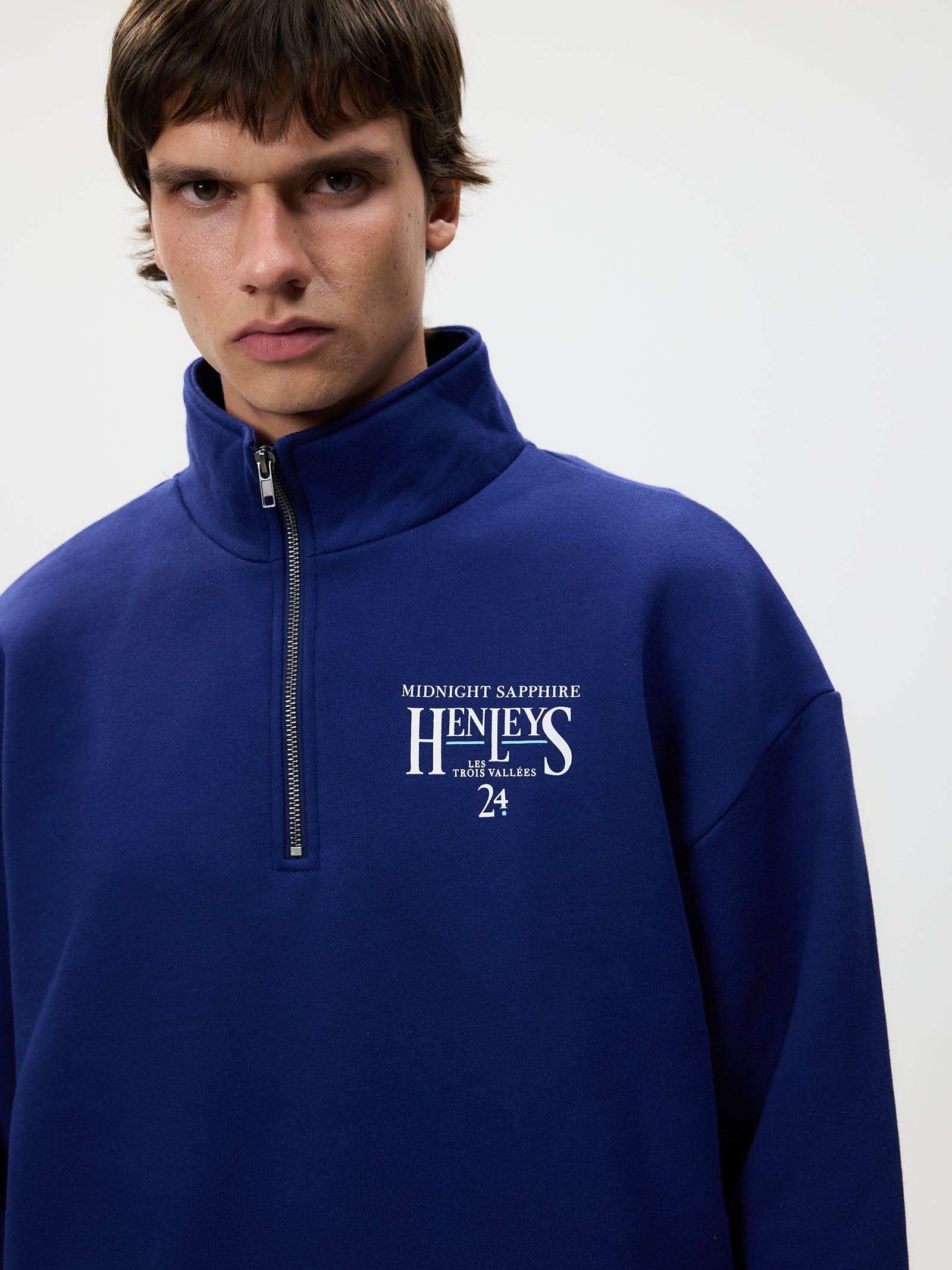 Midnight Sapphire Quarter Zip