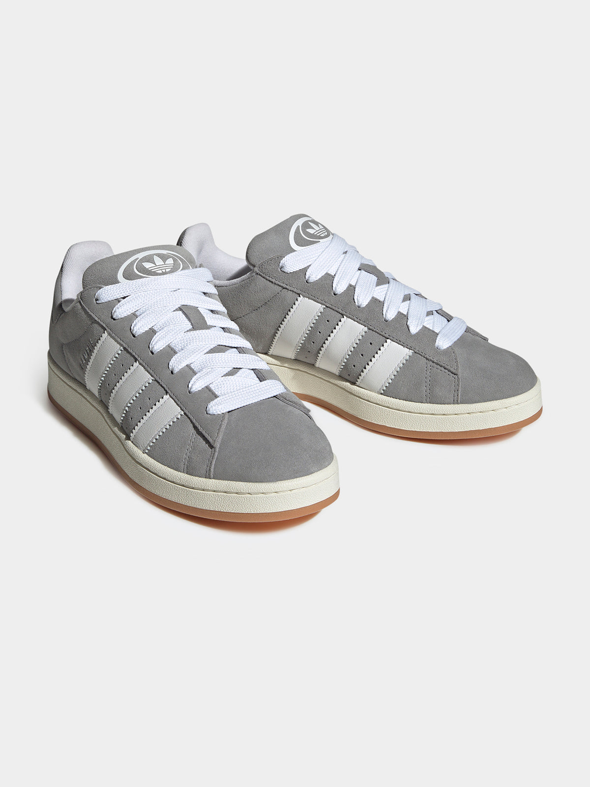 Mens Campus 00s Shoes in Grey Three, Cloud White &amp; Off White