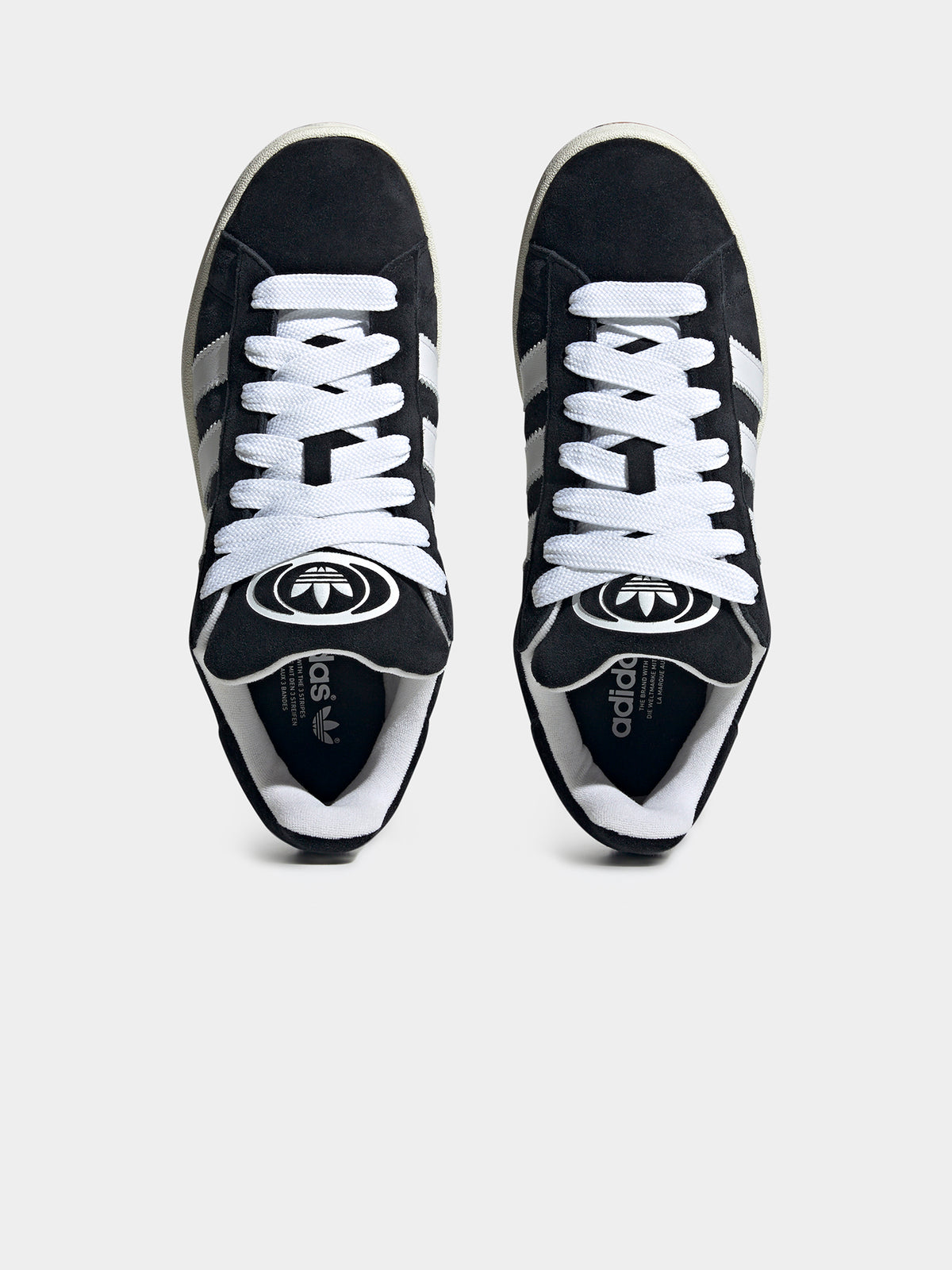 Adidas Mens Campus 00s Shoes | Black / White / Off White