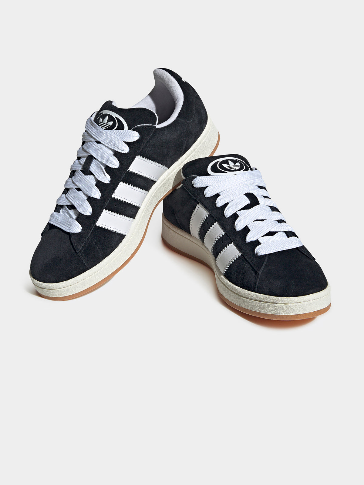 Mens Campus 00s Shoes in Core Black, Cloud White &amp; Off White