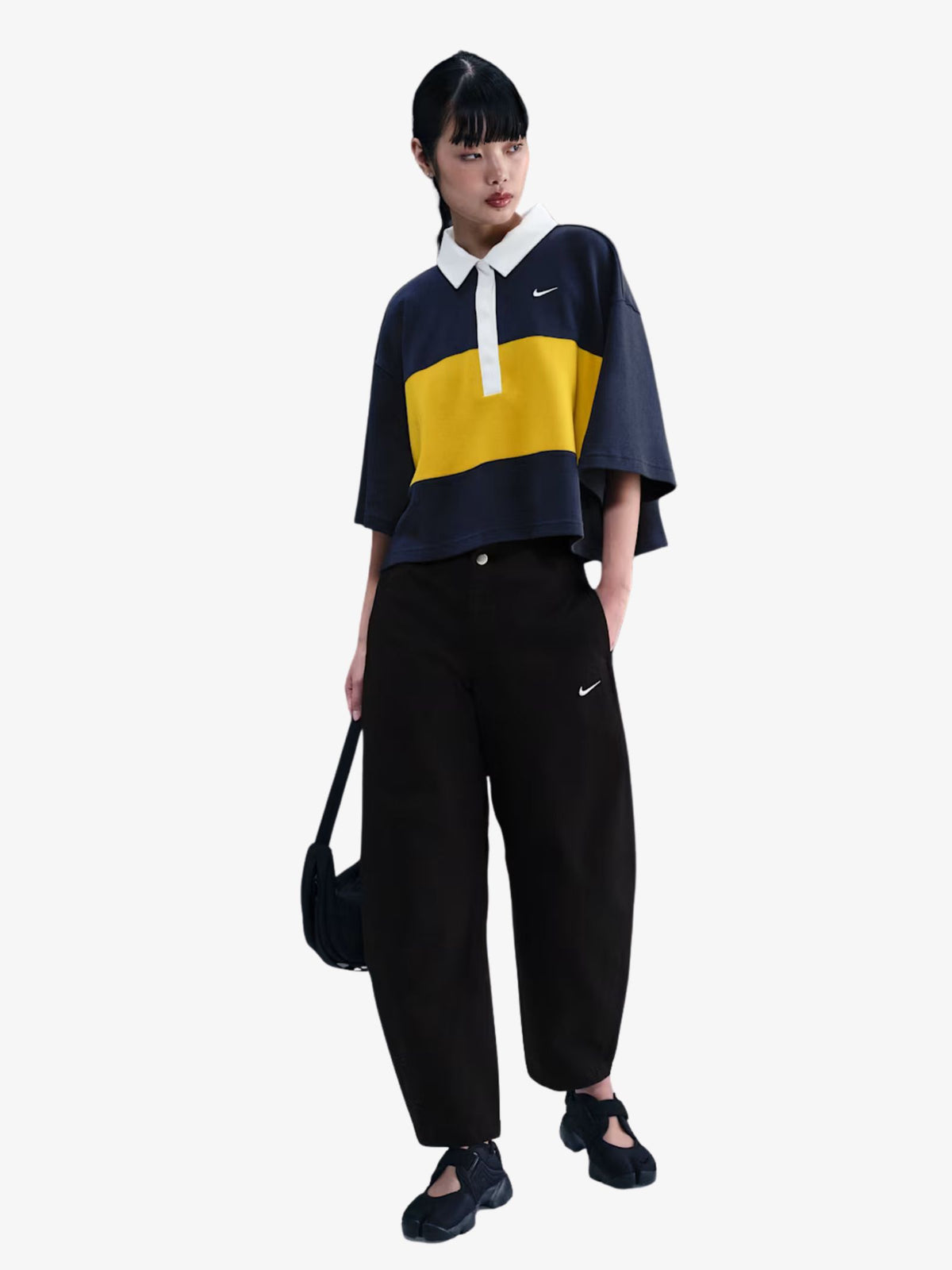 Nike Women’s Nike Sportswear Barrel Pants | Black/Sail