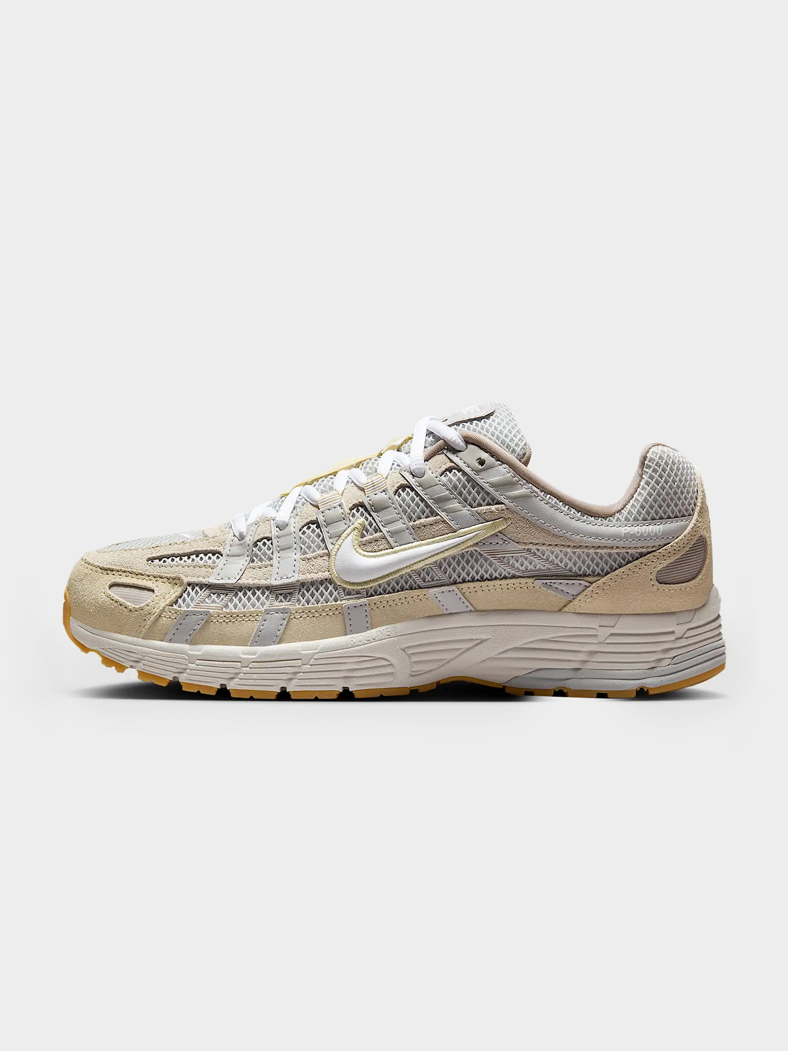 Nike Womens P-6000 Sneakers Photon Dust/White/Light Khaki