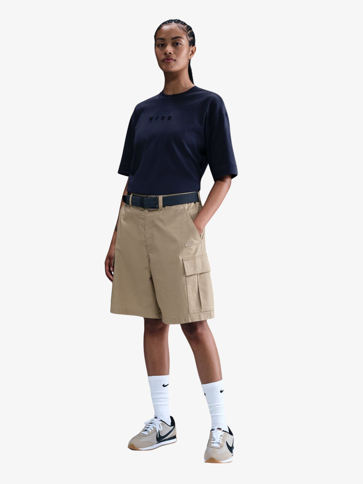 Nike Women's Oversized Short-Sleeve T-Shirt | Midnight Navy