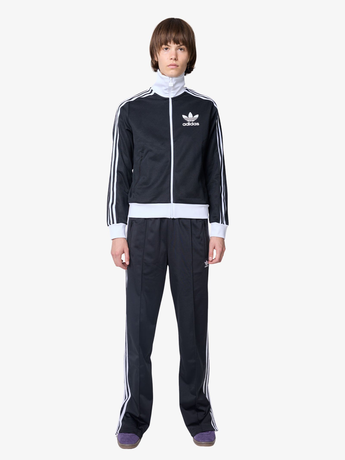 Adidas Women's Classic Track Top | Black/White