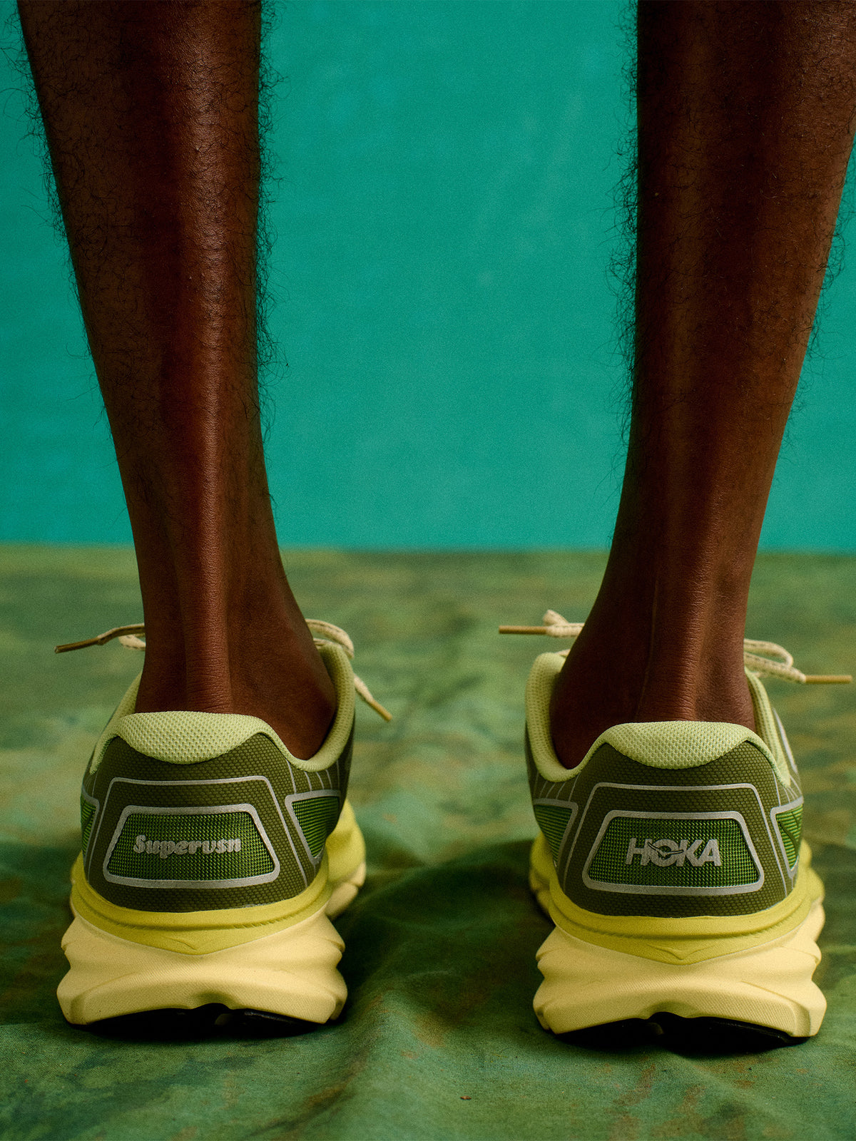 HOKA Unisex Clifton ONE9 Supervsn | Green Flash / Limelight