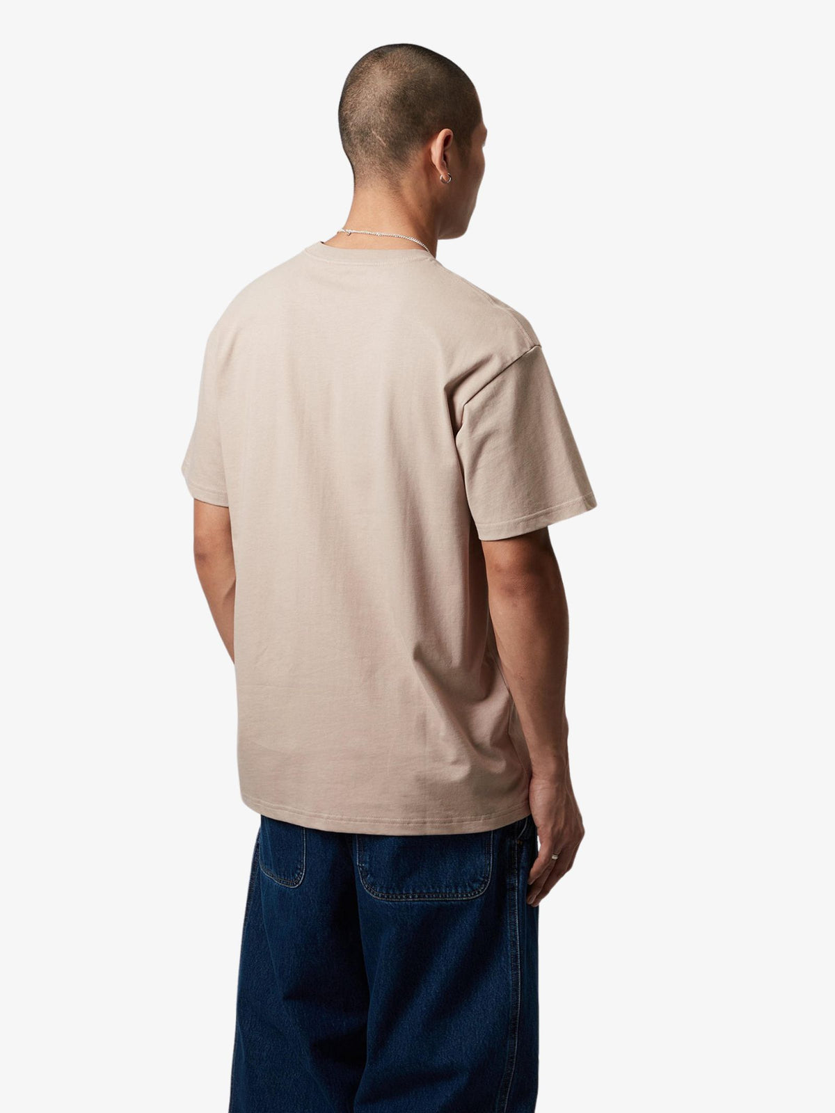 Carhartt Wip Short Sleeve Chase T-Shirt | Dusky Beige/Gold