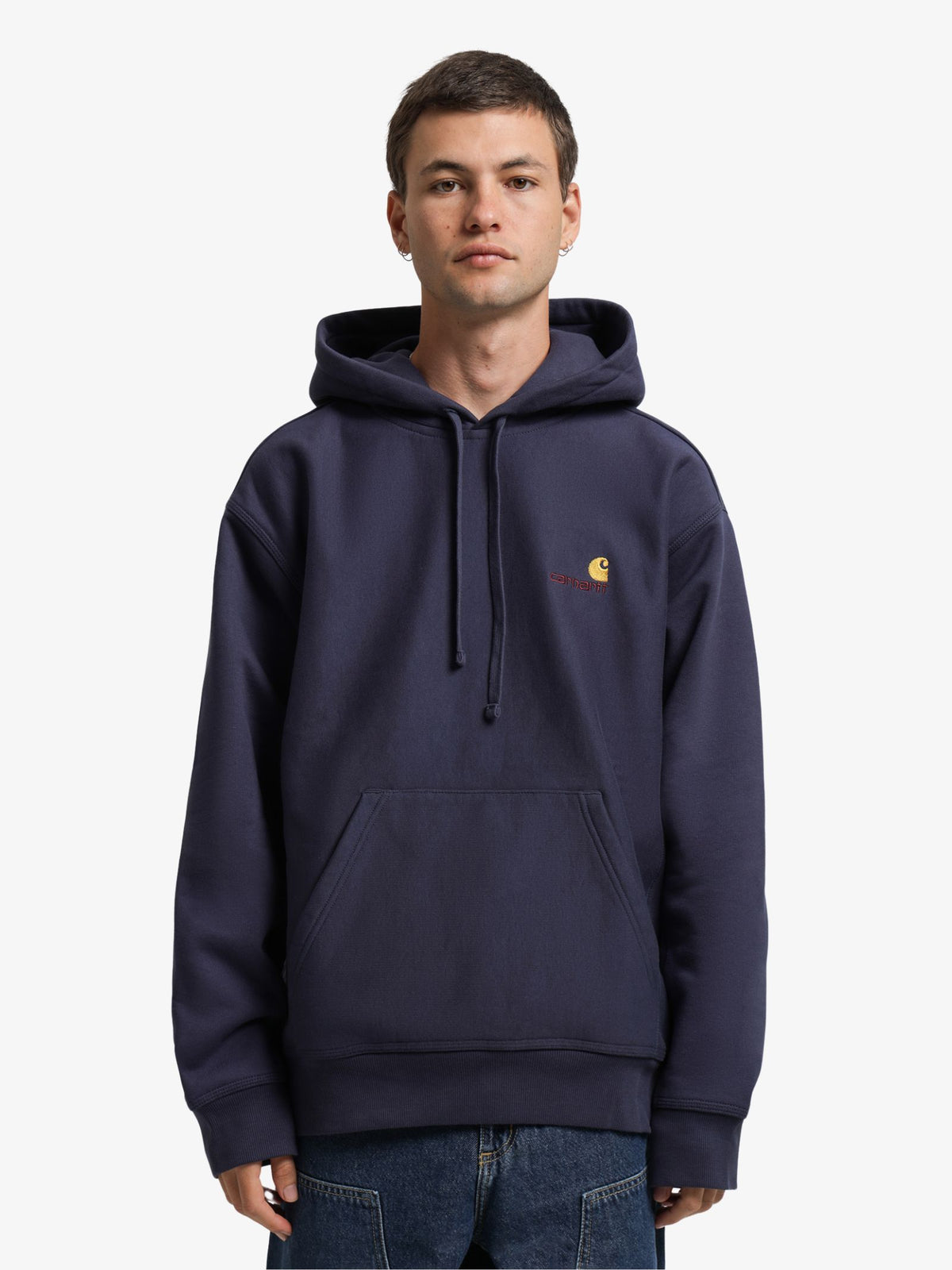 Carhartt Wip Hooded American Script Sweat | Enzian