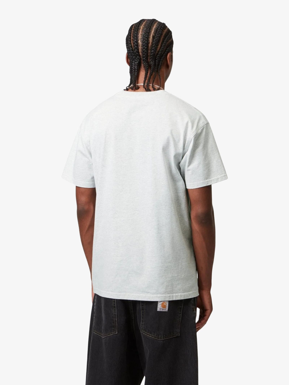 Carhartt Wip American Script T-Shirt | Ash Heather