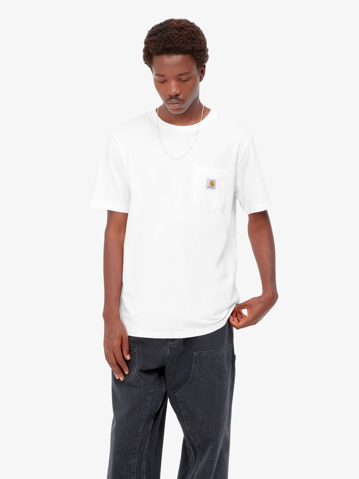 Carhartt Wip Pocket T-Shirt | White