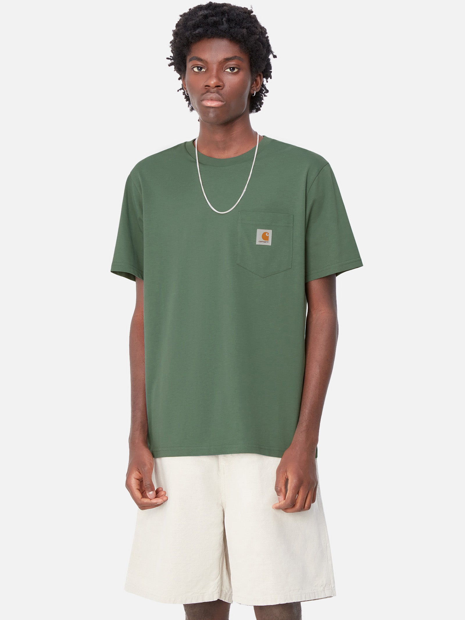 Carhartt Wip Pocket T-Shirt Duck Green Glue Store