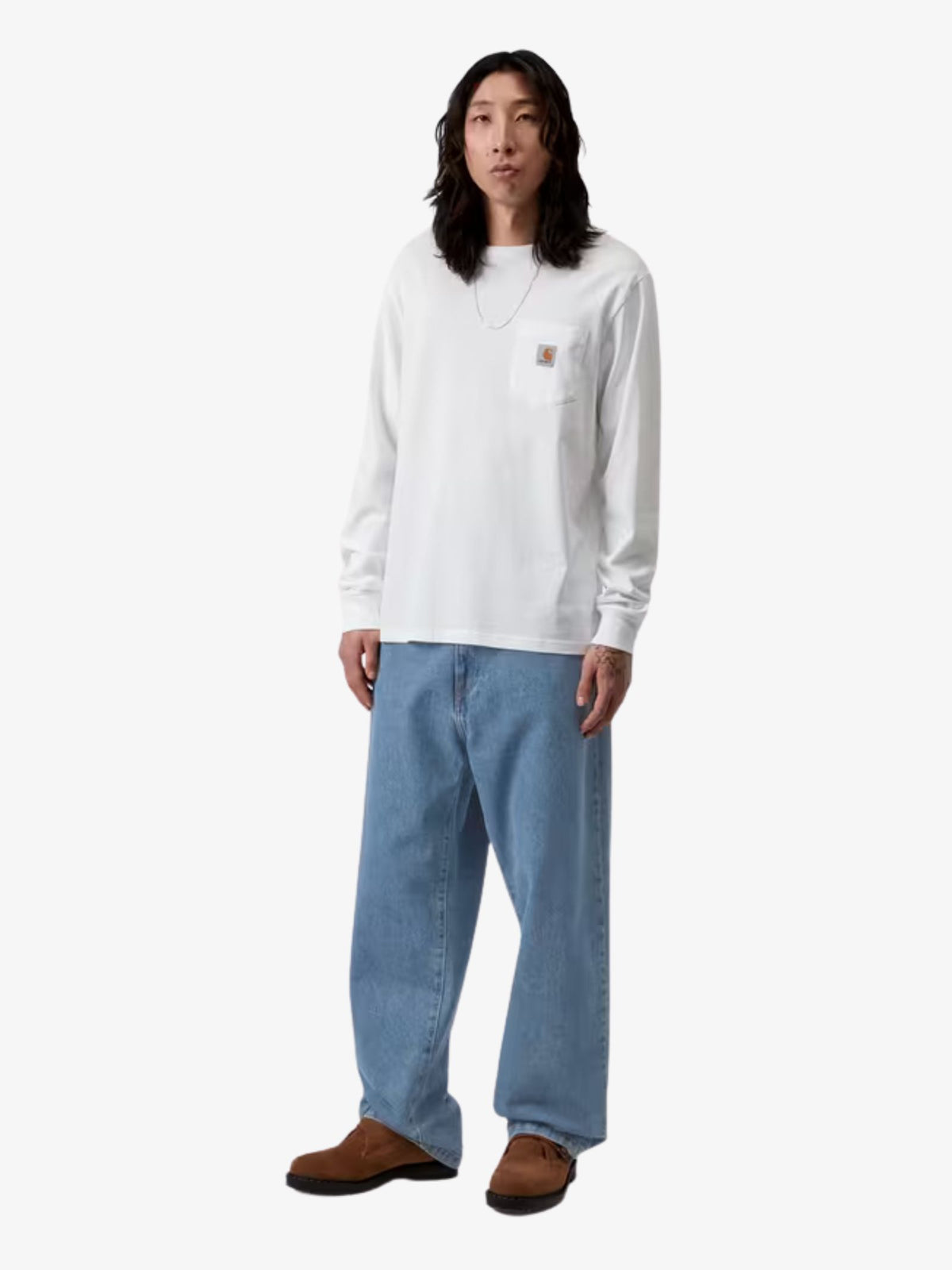 Carhartt Wip Landon Pant | Blue Heavy Stone Wash