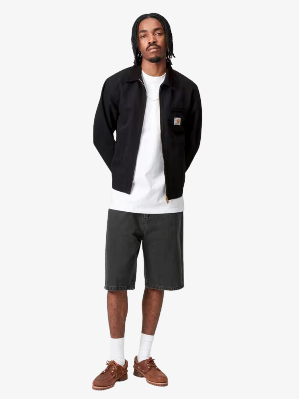 Carhartt Wip Landon Shorts | Black, Stone Wash