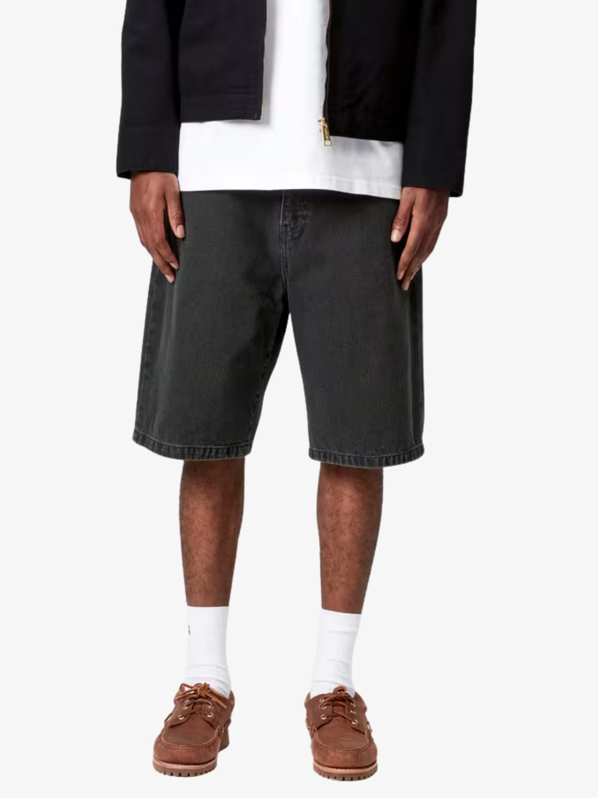 Carhartt Wip Landon Shorts | Black, Stone Wash