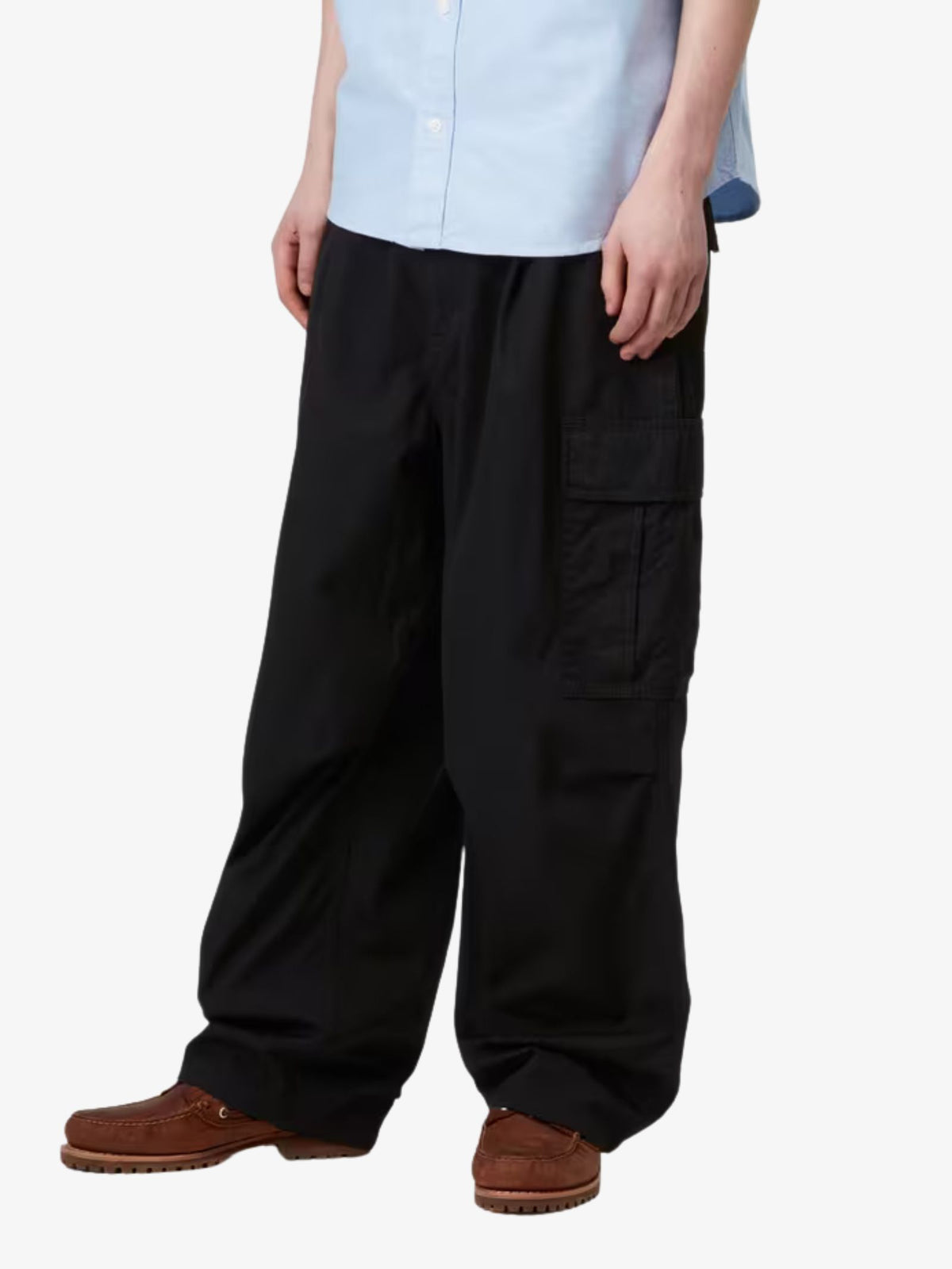 Carhartt Wip Cole Cargo Pants | Black Rinsed