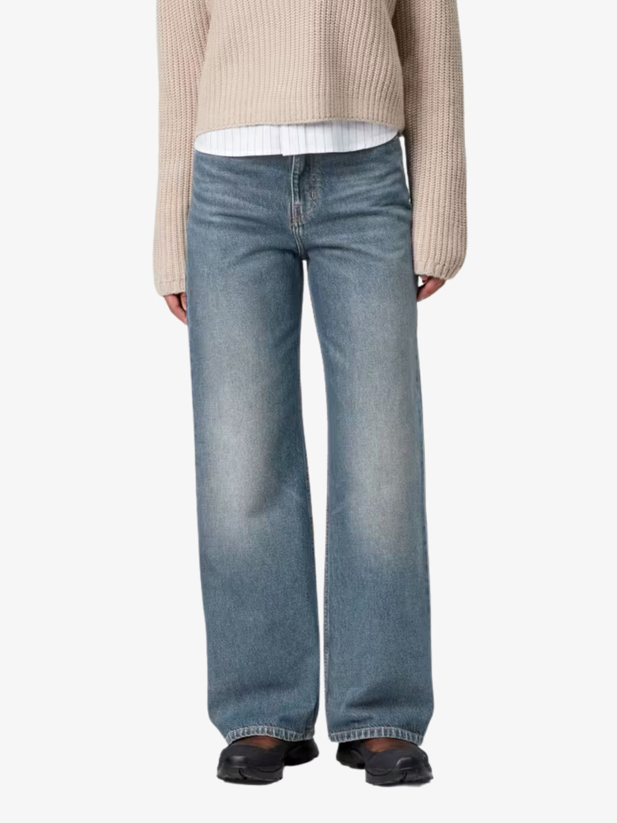 Carhartt Wip Women's Jane Pant | Blue Dark Used Wash