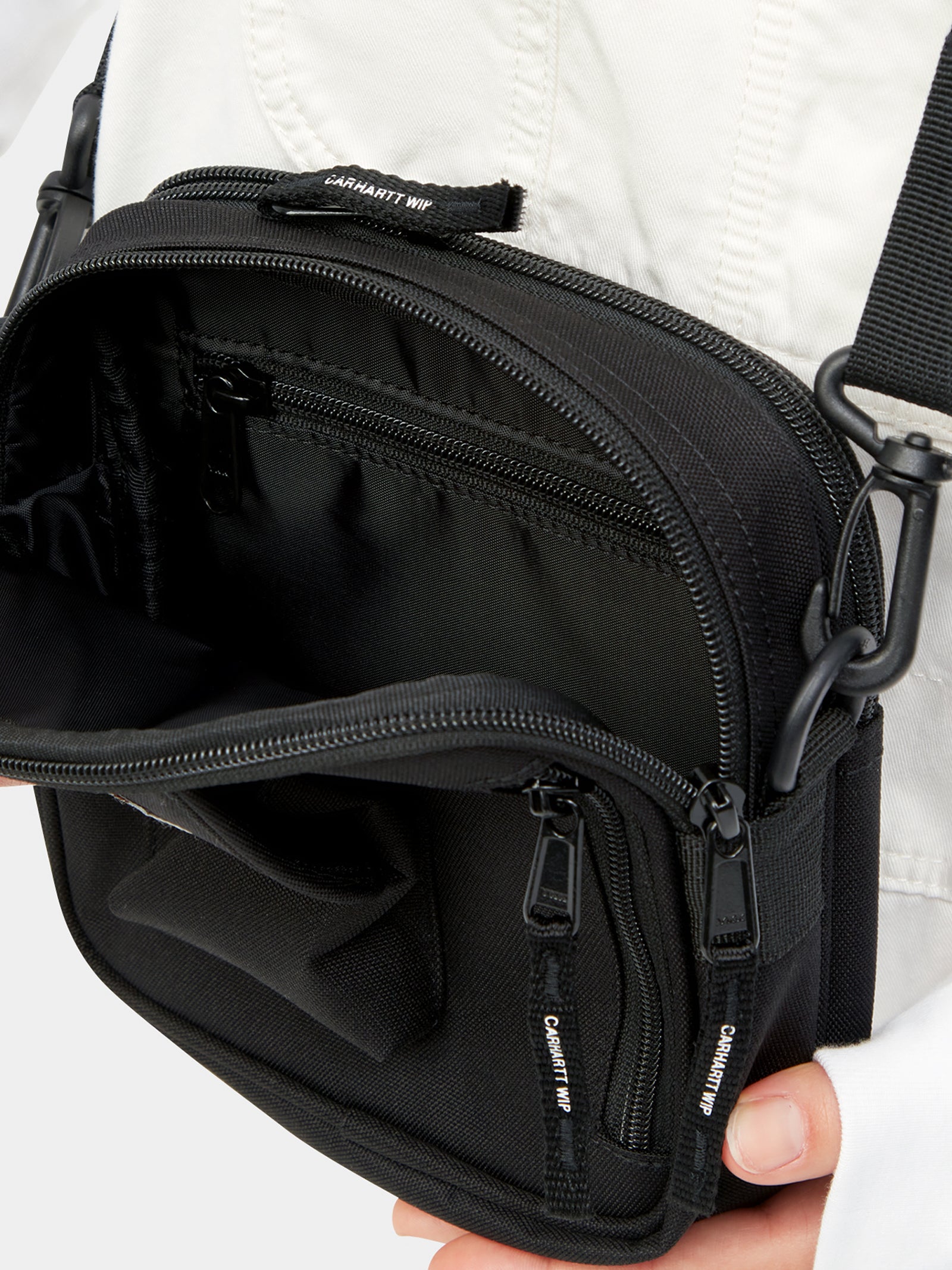 Essentials Small Cross Body Bag in Black