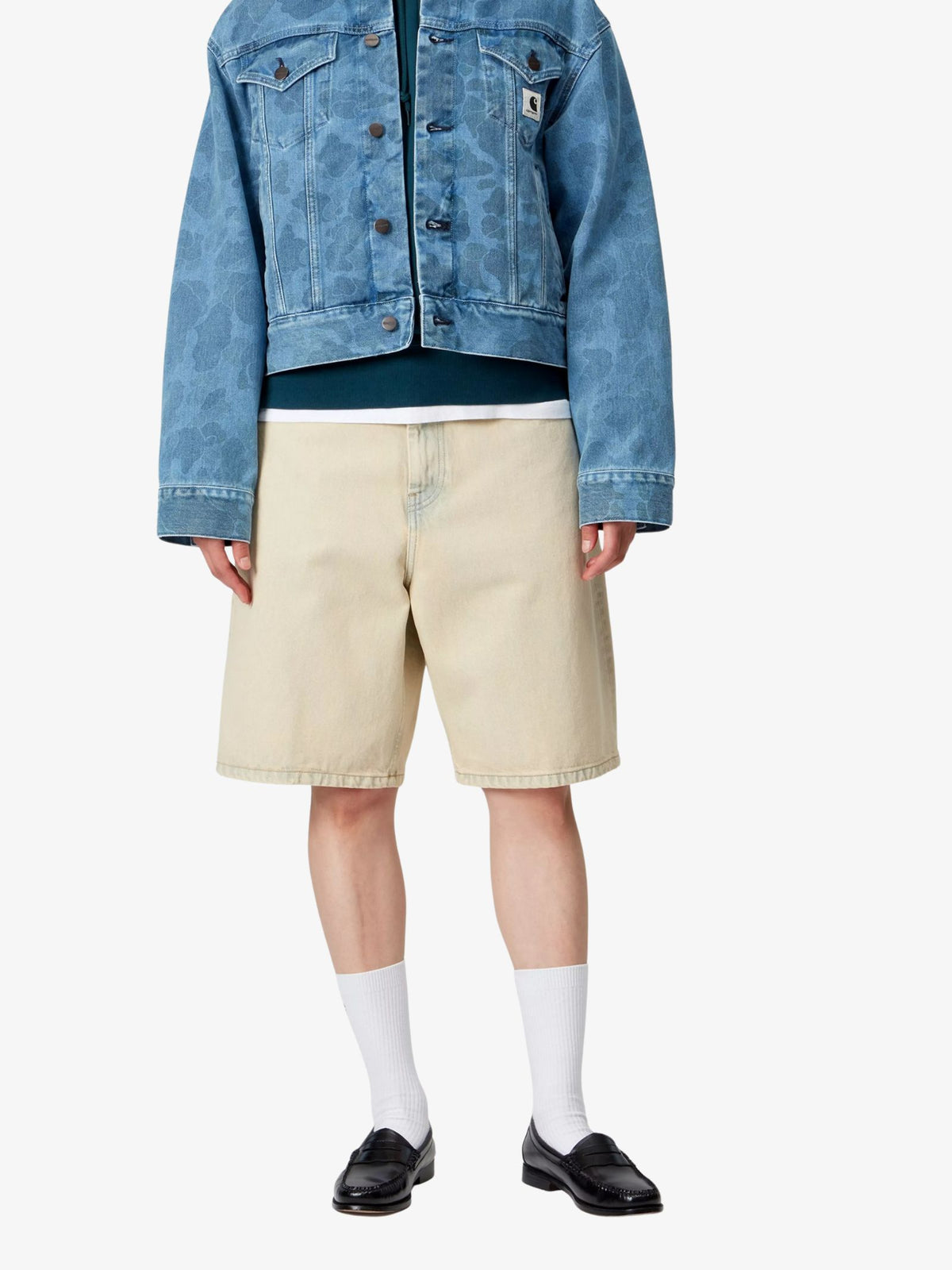 Carhartt Wip Women's Brandon Shorts | Blue, Sand Bleached