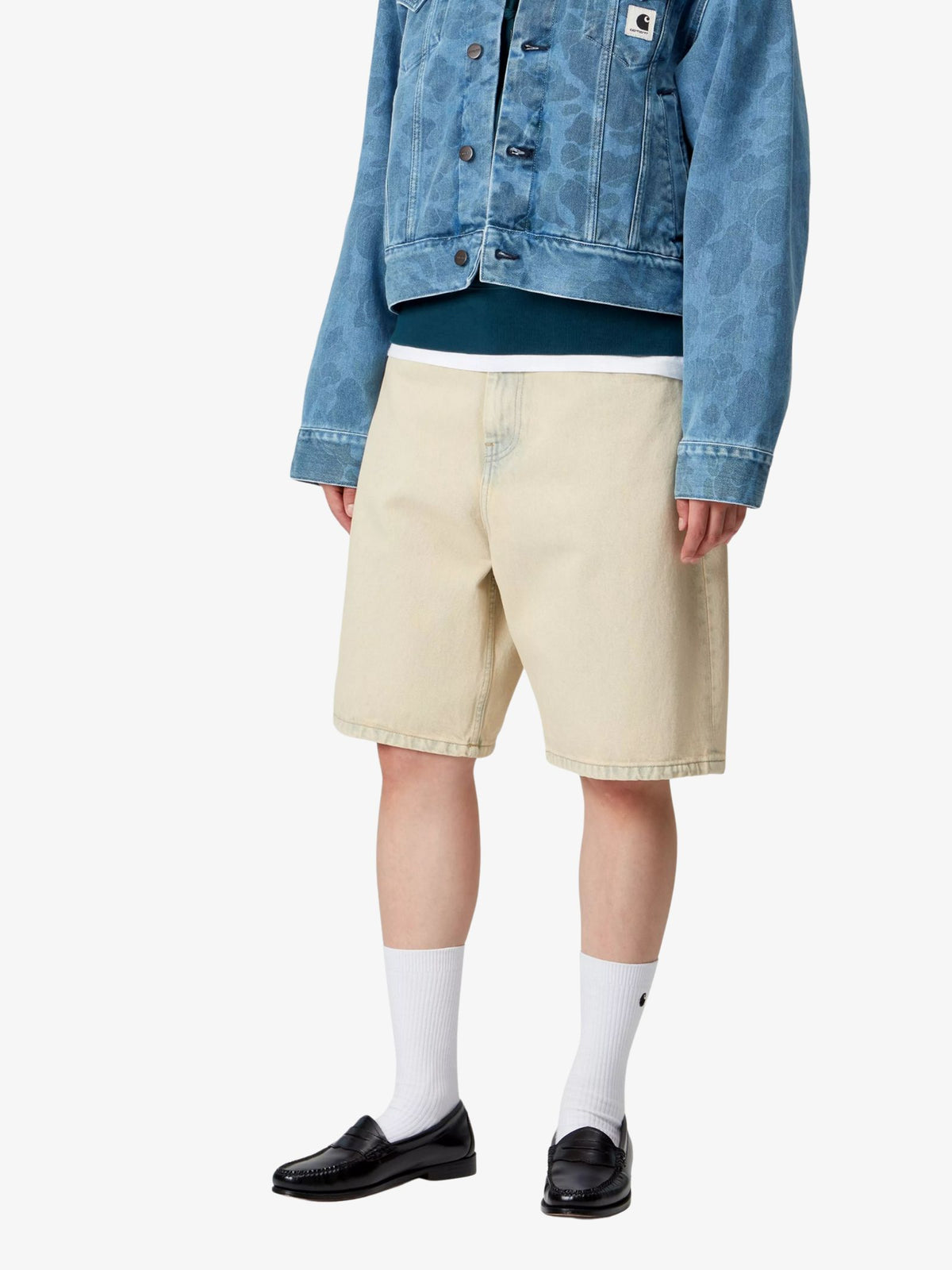 Carhartt Wip Women's Brandon Shorts | Blue, Sand Bleached