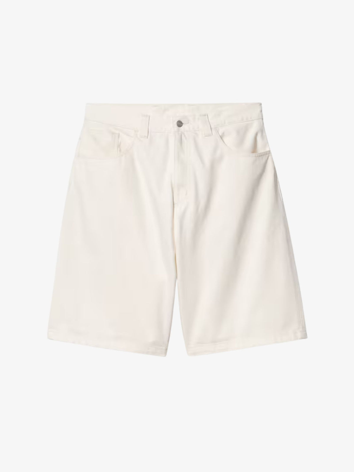Carhartt Wip Brandon Shorts | White Rinsed