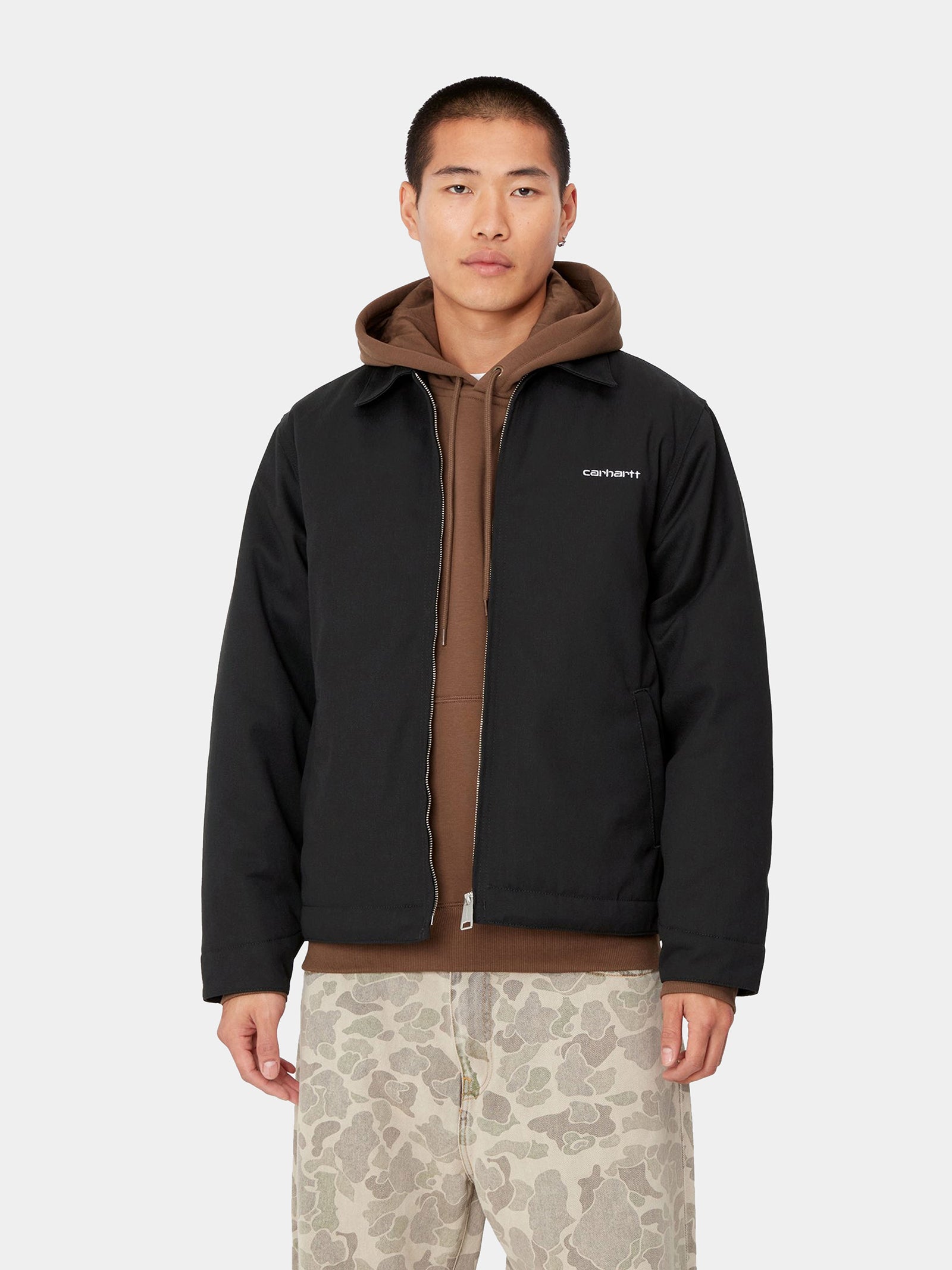 Carhartt Wip Module Script Jacket Black/White | Glue Store