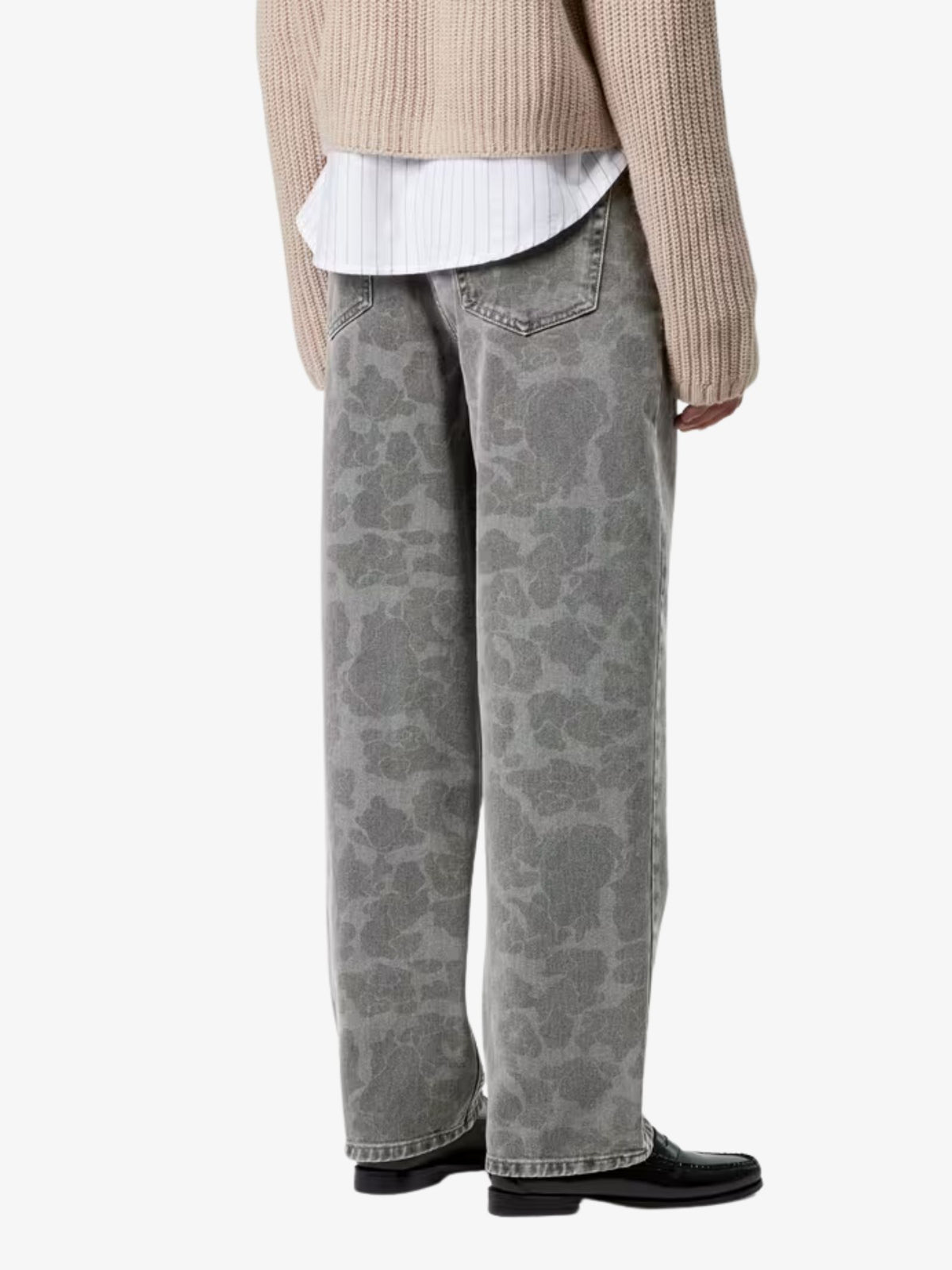 Carhartt Wip Women's Duck Orell Pants | Camo Duckblackheavy Bleached
