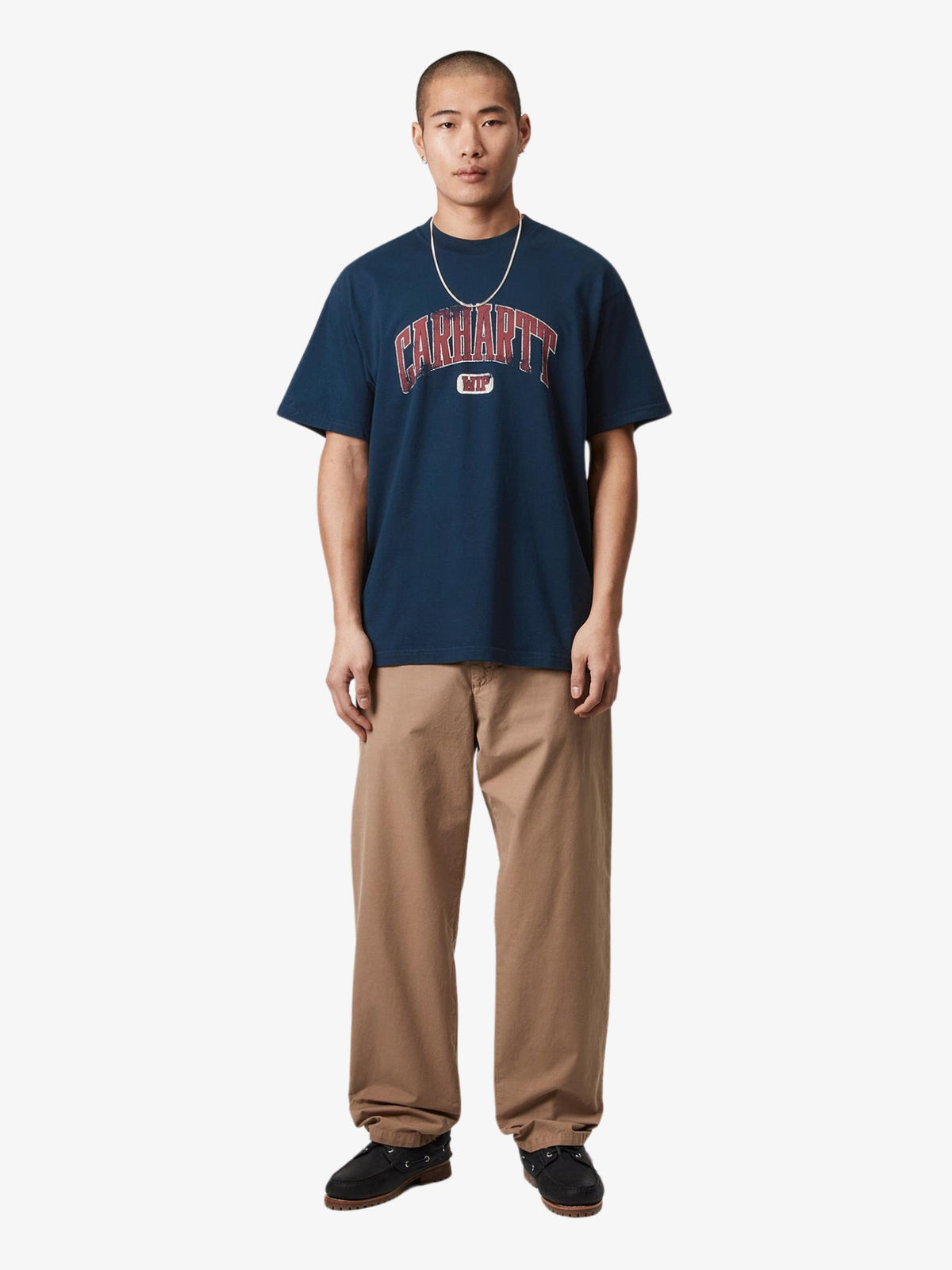 Carhartt Wip Short Sleeve Lecture T-Shirt | Ink