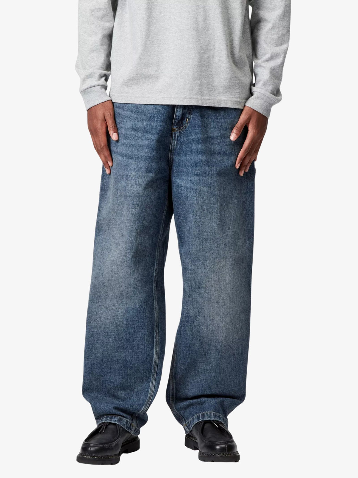 Carhartt Wip Og Single Knee Pants | Blue Dark Used Wash