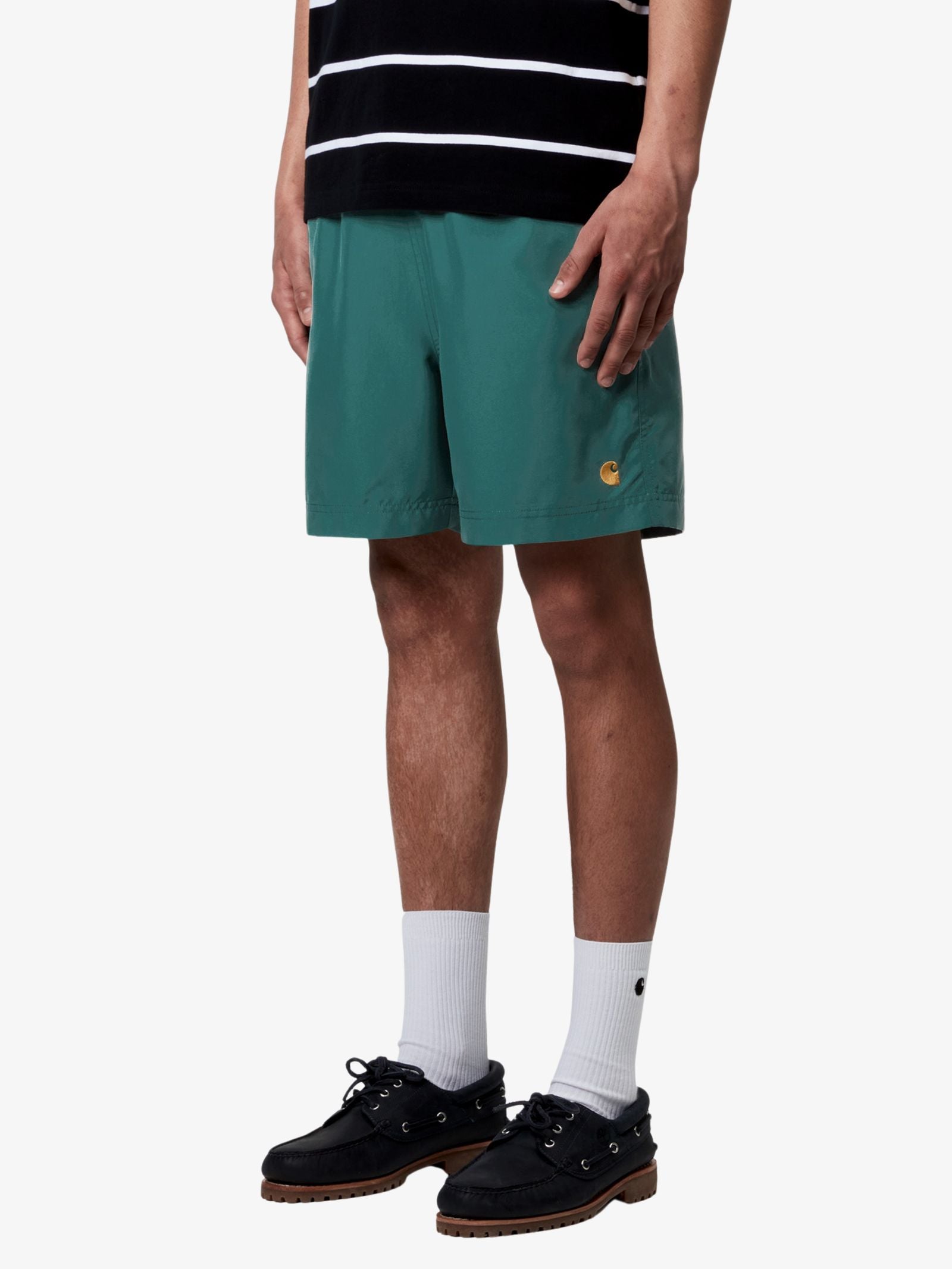 Chase Swim Shorts - Rainforest/Gold