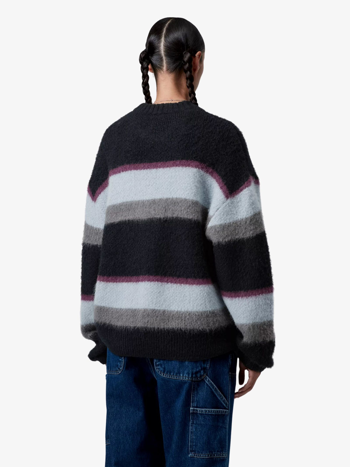 Carhartt Wip Merlin Sweater | Sundling Stripe, Citadel