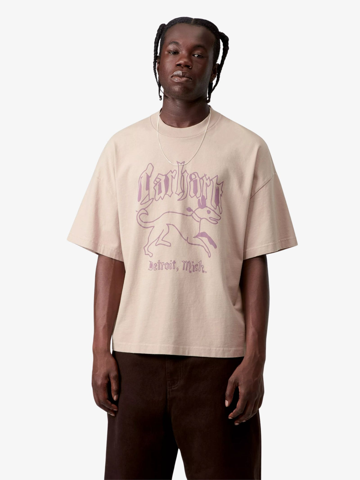 Carhartt Wip Hackworth T-Shirt | Fleur De Sel