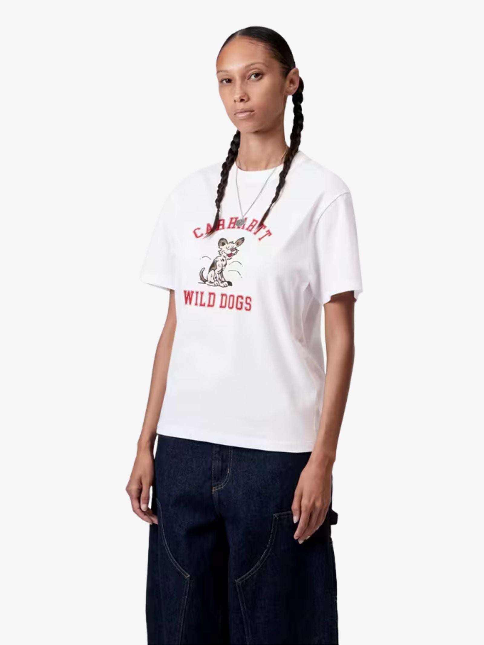 Women's Short Sleeve Wild Dog T-Shirt