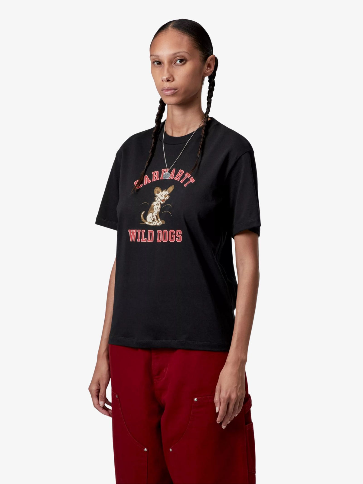 Carhartt Wip Women's Wild Dog T-Shirt | Black