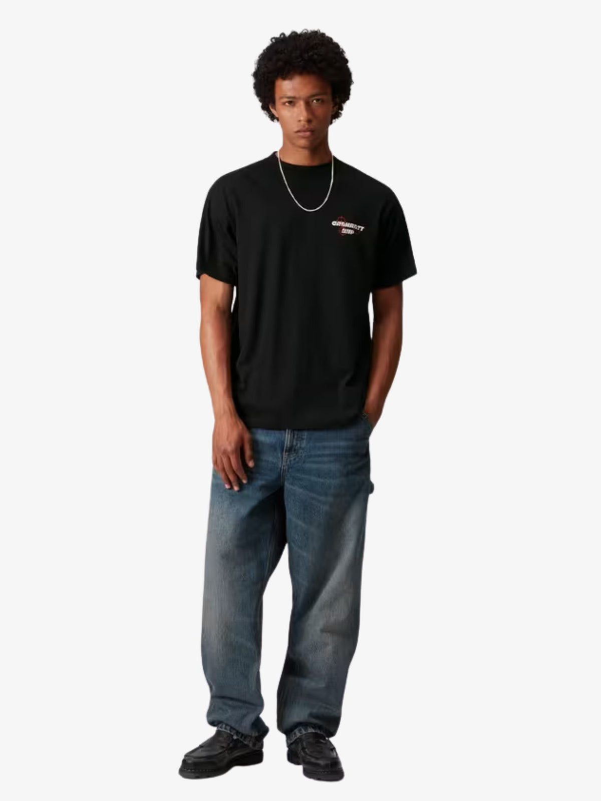 Carhartt Wip Short Sleeve Wiptopia T-Shirt | Black